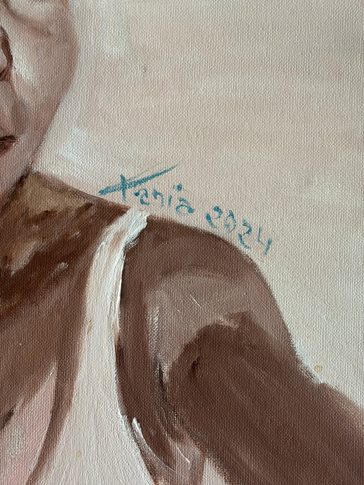 Entre luces y sombras, autoretato